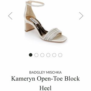 Badgley Mischka Block Heels